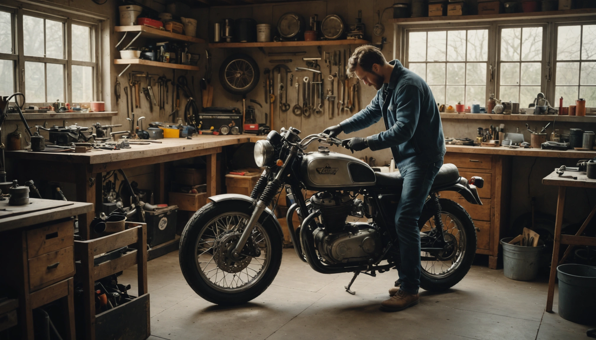 Comment réparer sa moto